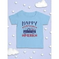 thumbnail image 3 of Happy Birthday America! T-Shirt Infant -Image by Shutterstock,  18 Months, 3 of 4