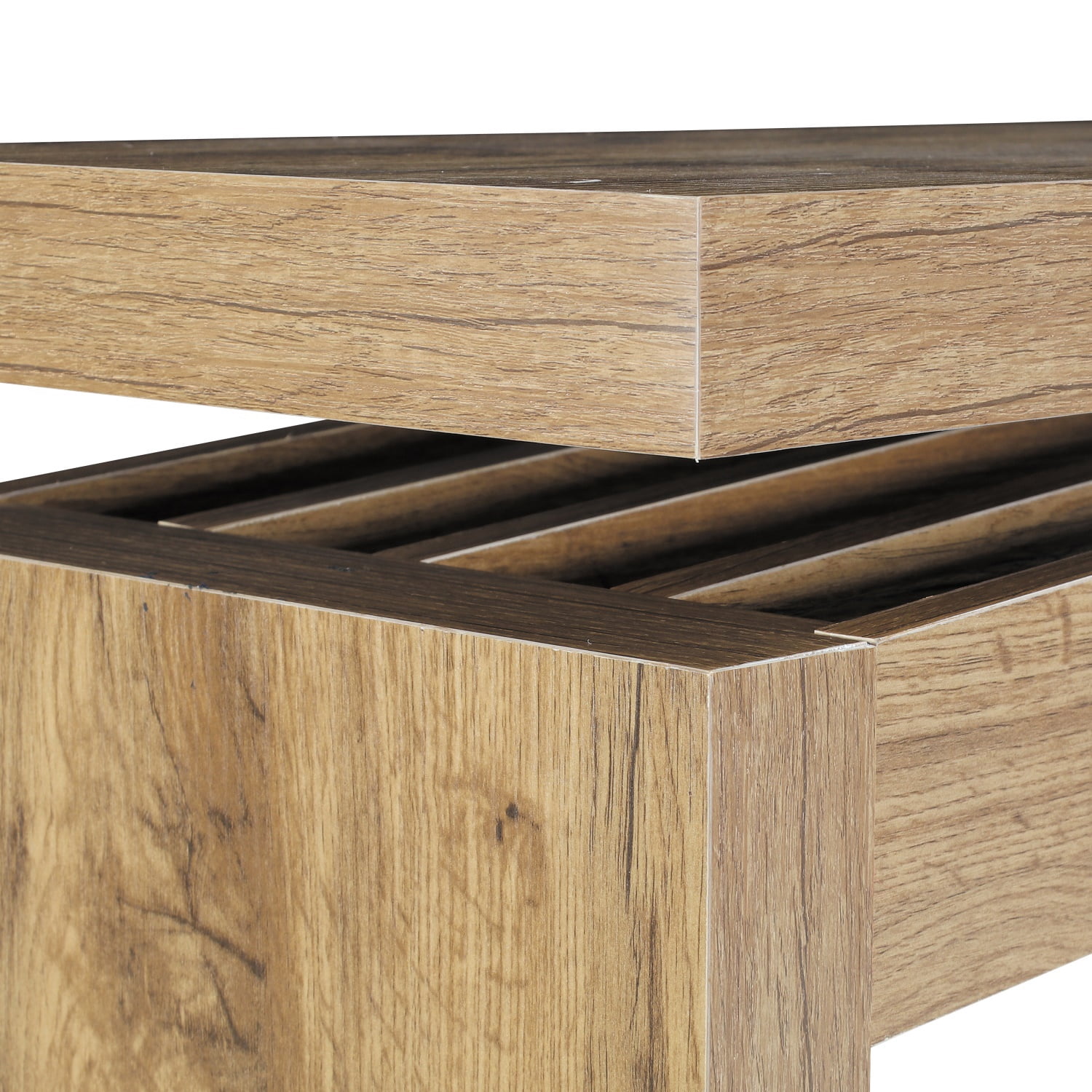 Hommoo Wood-Style Console Table, 62" Long Minimalist Entryway Table for Hallway, Sofa Back, or Bedroom End Table, Natural
