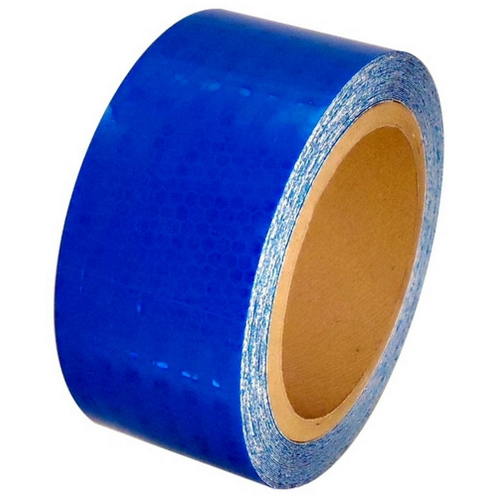Blue Super Bright High Intensity Reflective Tape 2" X 30 Ft Roll