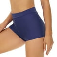 thumbnail image 4 of MPWEGNP Women's Quick Dry High Waisted Swim Board Shorts Swimsuit Bottom Trunks Bikini, 4 of 9