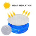thumbnail image 4 of Cubierta multifuncional para piscina, cubierta protectora para piscina con aislamiento térmico a prueba de polvo, 4 of 4