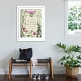 thumbnail image 3 of Art.com Pressed Floral Quote III Art Print, White Frame Wall Art, 32" x 40", 3 of 5