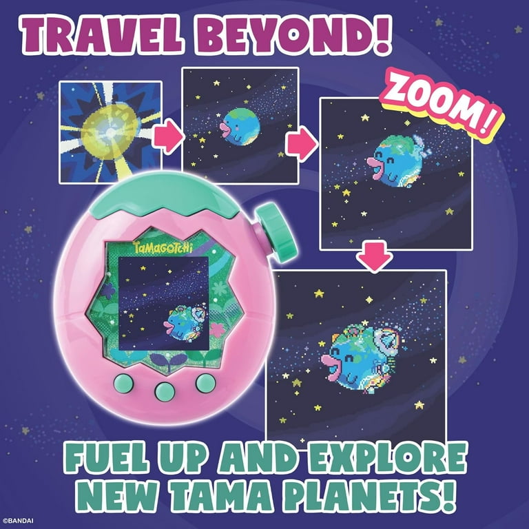 Bandai Tamagotchi Paradise Digital Pet Blue Water Shell - Walmart.com