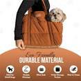 thumbnail image 6 of Dog Purse Carrier for Small Dogs, Cozy Plush Pet Carrier Purse, Secure Harness Clip, Lightweight Dog Tote Bag Carrier for Small Dogs and Puppies, 6 of 8
