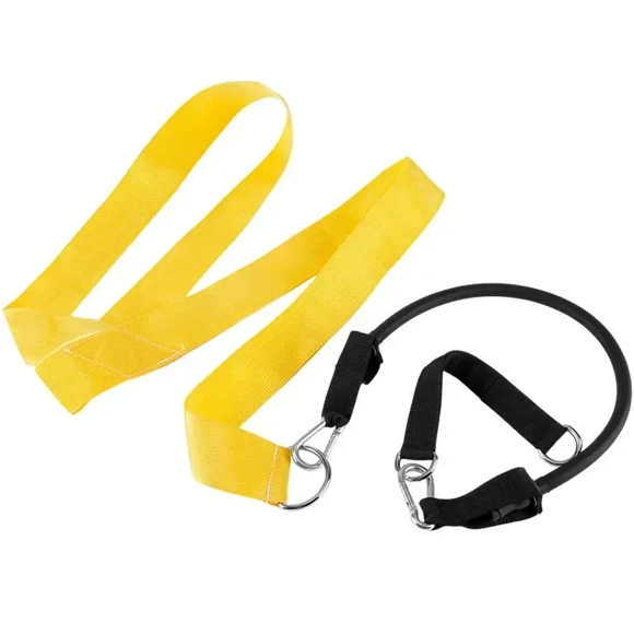 Golf Swing Twist Training Band, Improves Explosive Power Exercises, Physical Fitness Pull Rope, Strengthens Balance yellow