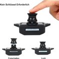 thumbnail image 4 of 5PSC Push Button Lock Latch, Keyless Door Locks for RV, Yacht, Boat, Cabinet Door Handle Latch Pop Up Door Latch, Nickel, 4 of 5