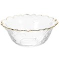 thumbnail image 1 of Large Glass Serving Bowl Salad Bowl Dessert Fruit Bowl Elegant Snacks Dessert Serving Bowl, 1 of 3