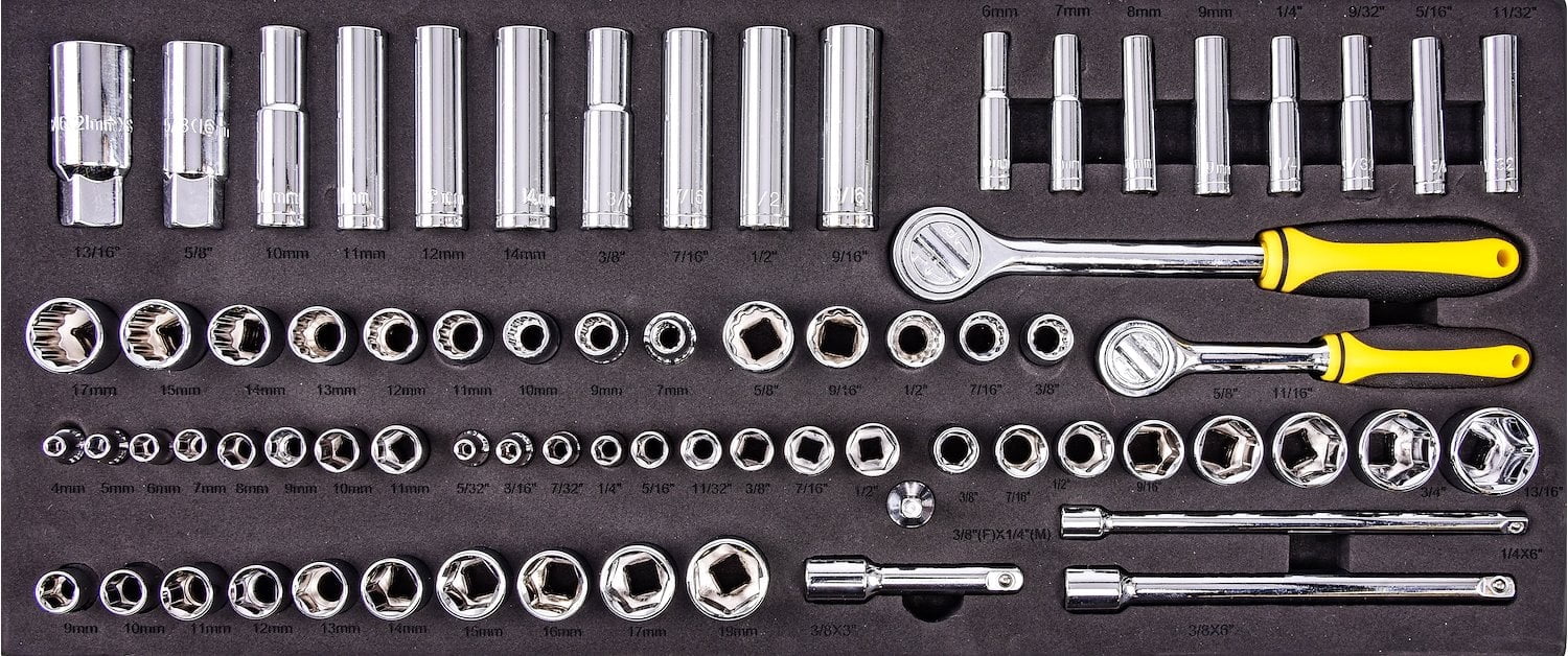 JEGS Mechanic's Tool Box Set [170-Piece]
