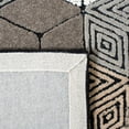 thumbnail image 6 of SAFAVIEH Fifth Avenue Dedan Geometric Wool Area Rug, Ivory/Grey, 4' x 6', 6 of 8