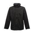 thumbnail image 1 of Regatta - Chaqueta modelo Ardmore para hombre (Negro/ Gris foca), 1 of 2