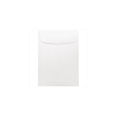 LUXPaper 5 1/2 x 7 1/2 Open End Envelopes, Bright White, 50/Pack