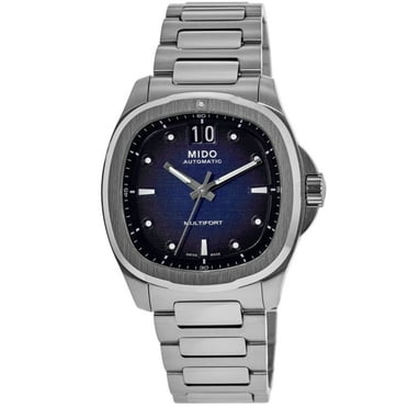 Mido Multifort TV Big Date Automatic Blue Dial Men's Watch M0495261104100