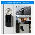 thumbnail image 6 of Bluetooth Fingerprint Key Safe Waterproof Key Storage Lock Box Password Key Box Key Safety Lock Box mounted, 6 of 7