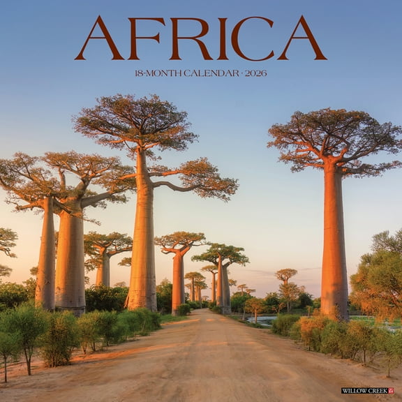 Africa 2026 Wall Calendar, (Paperback)