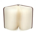 thumbnail image 1 of Night Innovative USB Charging Book Shape Lamp LED Mini Folding Book Light Desk Decor, 1 of 8