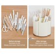 thumbnail image 3 of MesaSe Grande Capacité Porte-Stylo Étudiant Boîte de Rangement de Papeterie Créative Rotation à 360 Degrés Boîte de Rangement, 3 of 5
