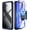 Blue, variant on Poetic Guardian Case for Samsung Galaxy A57 5G, 20 FT Mil-Grade Drop Tested | Tempered Glass Screen Protector,Full-Body Hybrid Shockproof Cover with Screen Protector for Galaxy A57, Black/Clear
