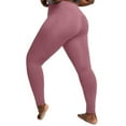 thumbnail image 5 of Plus Size Fleece Lined Leggings with Pockets High Waist Winter Yoga Pants, 5 of 8