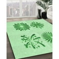 thumbnail image 2 of Ahgly Company Indoor Rectangle Patterned Light Green Area Rugs, 8' x 10', 2 of 6