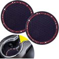thumbnail image 1 of 2 piezas-Coche Posavasos-Rojo Ormromra WRMH-1175-1, 1 of 6