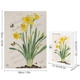 thumbnail image 2 of Daffodil 500 Piece Wooden Jigsaw Puzzle, Beautiful Spring Puzzle for Adults, Finished Size 15" x 21", 2 of 8