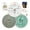 seam ripper, variant on Diy Embroidery Kit 3-Piece Set, With 3 Embroidery Fabrics, 3 Design Patterns, 1 Pair Of Scissors, 9 Needles, 1 Needle Threader, 1 Seam Ripper, For Beginners, S, Craft Lovers,