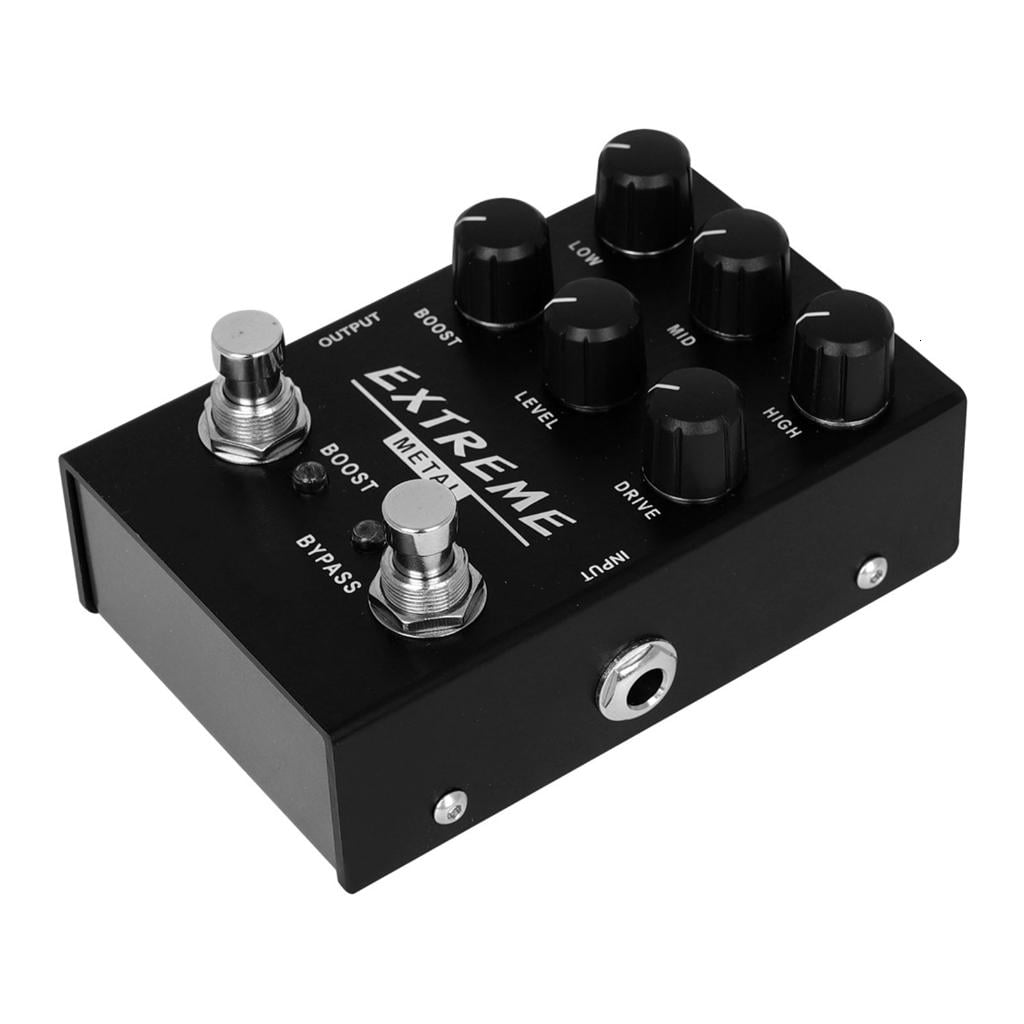 CEORPER Metal Distortion Guitar Effect Pedal Guitar Effector Alloy Texture Delay Guitar Effects Pedal for Music Enthusiasts
