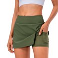 thumbnail image 1 of Faldas de tenis para mujer con bolsillos Pantalones cortos deportivos de golf Pantalones cortos inte Abanopi Falda deportiva, 1 of 7