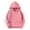1-Pink, variant on CLOISE Boys Hoodie Girls Youth White Long Sleeve Hooded Sweatshirt Tops with Pocket Solid Casual Fashion Fall Winter Clothes 4-14T