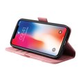 thumbnail image 3 of Feishell Wallet Case for iPhone XS Max, Magnetic Protect PU Leather Flip Case Card Holders RFID Blocking Kickstand Protection with Strap Case for iPhone XS Max, Pink, 3 of 15