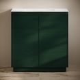 thumbnail image 7 of St. Tropez 36" Freestanding Bathroom Vanity in Green Oak with 3-Hole Widespread Sink Top, 7 of 7