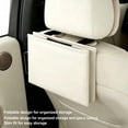 thumbnail image 3 of Collapsible Car Trash Can - Universal Hanging Backseat Storage Box & Leakproof Waste Basket - Compact Automotive Interior Organizer for Sedan, SUV, Truck, 3 of 10