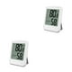 thumbnail image 2 of Wosthever Termómetro digital Medidor de temperatura Invernadero Medidor de humedad creciente Sala de estar Bebé Guardería Suministros de Type1 NO1, 2 of 6