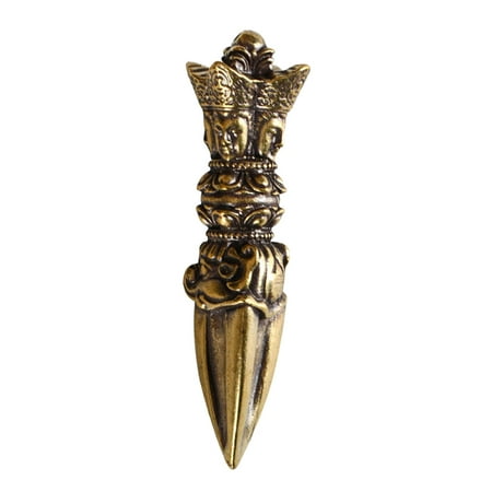 

Unique Vintage Vajra Pestle Small Brass Vajra Pestle Decor Desktop Chic Adorn