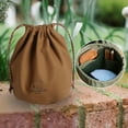 thumbnail image 2 of Bolsa con cordón Cola Organizador de utensilios de cocina Camping duradero Marrón Grande, 2 of 8
