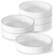 thumbnail image 2 of 6 PCS Ceramic Ramekin Baking Pans, 4.5 x 1.4 in Shallow Round Ramekin Dish, Individual Pie Dish, Mini Pie Plate for Kitchen Restaurant, 2 of 6