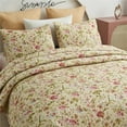 thumbnail image 4 of JML Quilt Set, Queen, Beige, 3 Piece, 4 of 6