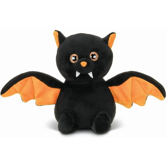 Bearington Collection Echo Plush Stuffed Animal Halloween Black Bat, 7.5 inches for Child