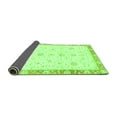 thumbnail image 2 of Ahgly Company Indoor Rectangle Oriental Green Traditional Area Rugs, 2' x 5', 2 of 4