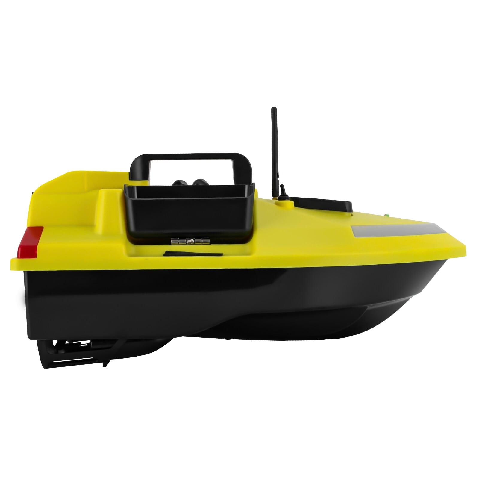 Fishing Bait Boat with GPS & BeiDou Positioning, 1640FT Long Range, 12000mAh Battery 4H Runtime, Dual Motors Cruise Control, Auto Return, 4.4LB Capacity RC Boat for Pond Lake