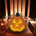 thumbnail image 4 of Sunshinehomely Halloween LED Pumpkin Lights, Halloween Pumpkin Lights Battery Operated Halloween Pumpkin Decoration Lights for Indoor Outdoor Halloween Party Tabletop Decorations, 4 of 6