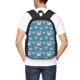 thumbnail image 4 of Balery Corgi Dog Face Mochila para hombre y mujer - Tela Oxford 600D resistente - Gran capacidad, resistente al agua, ideal para la escuela, viajes y senderismo, 4 of 6