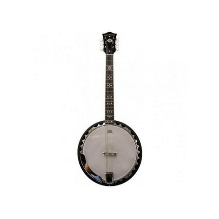 Oscar Schmidt 30 Bracket 6 String Banjitar Closed Back Guitar Banjo