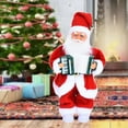 thumbnail image 3 of Juguete de Papá Noel que hace twerking, Papá Noel que se mueve, adorno eléctrico de ambiente festivo Acordeón, 3 of 9