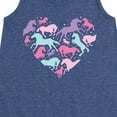 thumbnail image 3 of Instant Message - Horse Heart - Toddler and Youth Girls A-line Dress, 3 of 6