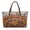 Fox Sunflower, variant on ZUXONGSY Wolf Galaxy Rose Print Handle Handbag for Women Lightweight Top Handle Tote Bag Large Capacity Weekender Bag with Zipper for Tours Daily Use