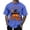 Blue, variant on Men's T Shirts Halloween Funny Pumpkin Printed Casual Comfortable Short Sleeve Crew Neck Tees Sports Leisure Activities Lightweight Breathable Mens Shirts Grey XL