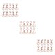 thumbnail image 3 of Wosthever Paquete de 10 ganchos giratorios de cierres: sujetadores fiables y flexibles para una fácil fijación, oro rosa. Type1 NO1, 3 of 6