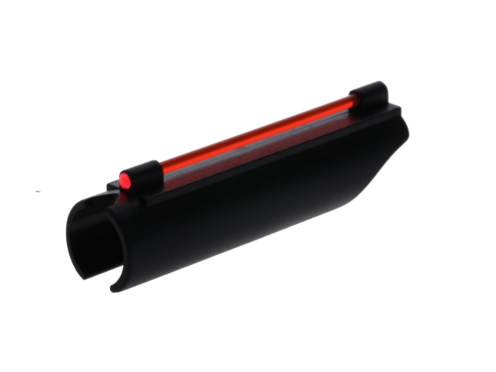TRUGLO GLO-DOT II UNIVERSAL 410 GAUGE PLAIN BARREL FIBER OPTIC RED BLACK