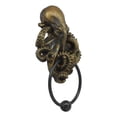 thumbnail image 3 of Ebros Gift Kraken Octopus Door Knocker, 8.5" Tall Nautical Decorative Iron Antique Bronze Finish, 3 of 4